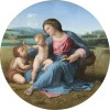 X4997 Raphael The Virgin and Child with the Infant Saint John the Baptist, about 1509–11 Oil on wood transferred to canvas
