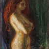 Edvard Munch (1863-1944) Nude in Profile towards the Right, 1894 Oil on canvas 93 x 77 cm KODE Bergen Art Museum, The Rasmus Meyer Collection