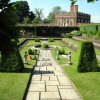 Un particolare dei giardini di Hampton Court Palace