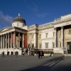 La facciata esterna della Galleria Nazionale di Londra @ National Gallery