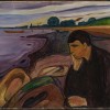 Edvard Munch (1863-1944) Melancholy, 1894 - 96 Oil on canvas 80 x 100.5 cm KODE Bergen Art Museum, The Rasmus Meyer Collection