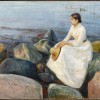 Edvard Munch (1863-1944) Summer Night. Inger on the Beach, 1889 Oil on canvas 126.4 x 161.7 cm KODE Bergen Art Museum, The Rasmus Meyer Collection