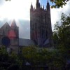 L&#039;esterno della Cattedrale di Canterbury