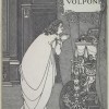 Volpone Adoring his Treasure 1898  Ink over graphite on paper 290 x 204 mm Courtesy of the Princeton University Library - Volpone Adoring his Treasure 1898 Aubrey Beardsley exhibition