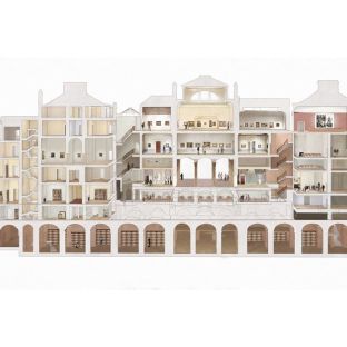 Illustration of Courtauld Connects redevelopment courtesy Witherford Watson Mann Architects