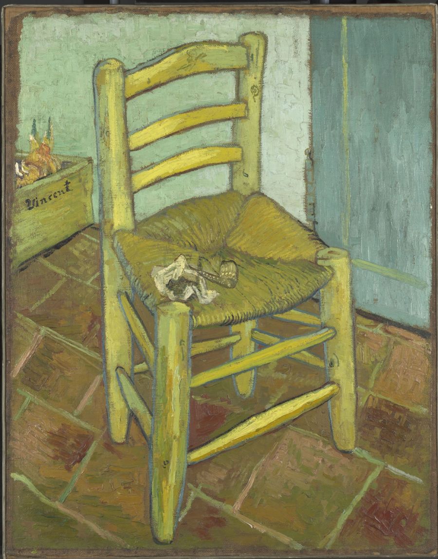 NG3862 Vincent van Gogh Van Gogh's Chair, 1888 Oil on canvas 91.8 × 73 cm © The National Gallery, London