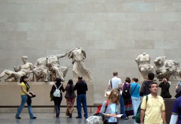 Le sculture del Partenone, uno dei monumenti più importanti esposti al British Museum