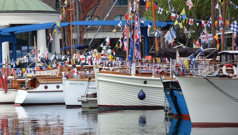 St Katharine Docks Classic Boat Festival