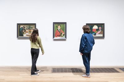 Expressionists: Kandinsky, Münter and the Blue Rider installation view at Tate Modern 2024. Photo © Tate (Larina Fernandes)