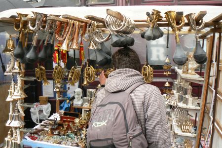 Portobello Road, strumenti musicali d'antiquariato