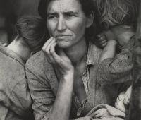 Dorothea Lange, Migrant Mother, Nipomo, California, 1936, printed c.1950. Tate Photo: Tate (Jai Monaghan)