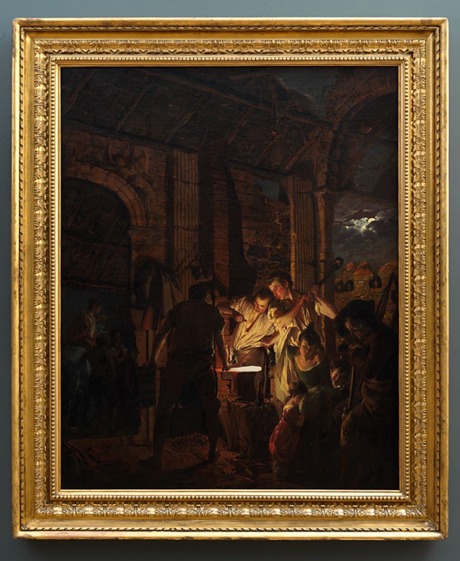 Joseph Wright of Derby: The Blacksmiths Shop