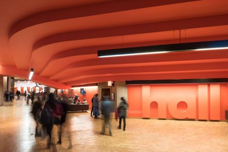 Foyers, Barbican Centre, CREDIT Max Colson