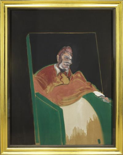 Francis Bacon, Study for a Pope VI, 1961. YAGEO Foundation Collection, Taiwan. © The Estate of Francis Bacon. All rights reserved. DACS