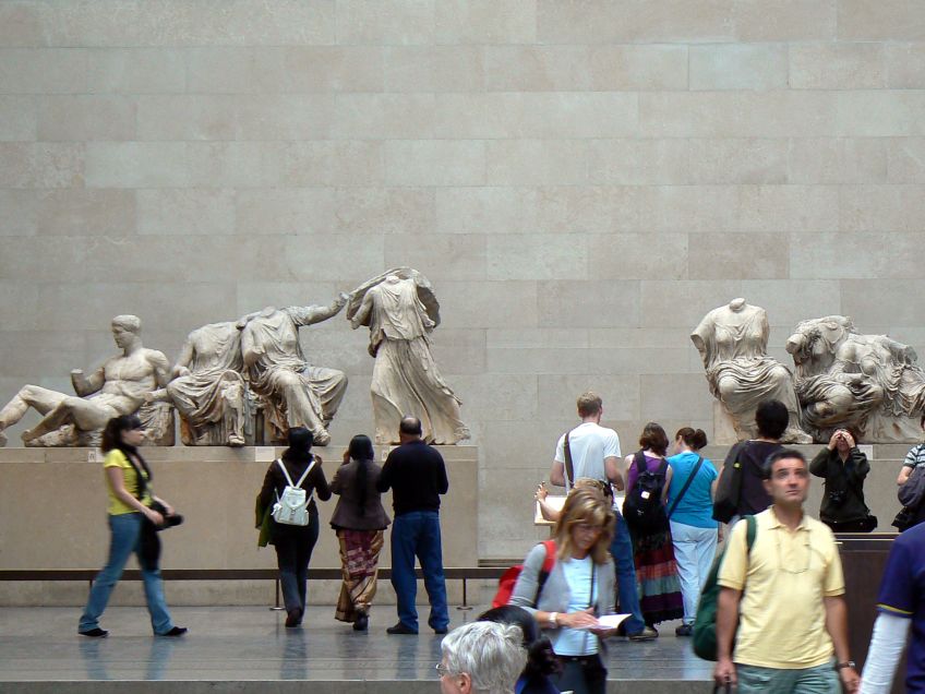 Le sculture del Partenone, uno dei monumenti più importanti esposti al British Museum