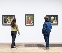 Expressionists: Kandinsky, Münter and the Blue Rider installation view at Tate Modern 2024. Photo © Tate (Larina Fernandes)