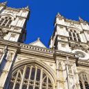 Particolare della facciata di Westminster Abbey