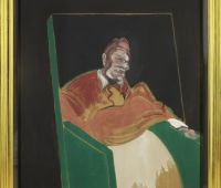 Francis Bacon, Study for a Pope VI, 1961. YAGEO Foundation Collection, Taiwan. © The Estate of Francis Bacon. All rights reserved. DACS