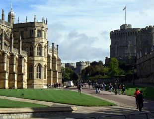 L'esterno del Castello di Windsor