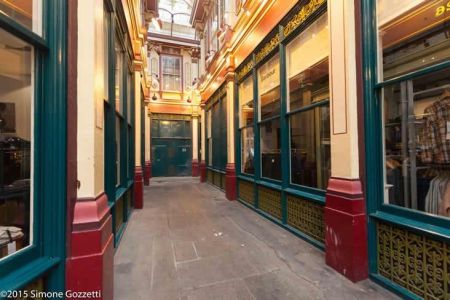 Leadenhall Market rientra negli itinerari di Harry Potter a Londra