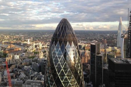 Swiss Re, al 30 St Mary Axe di Londra