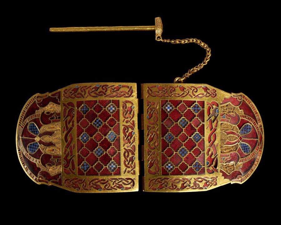 Gold Shoulder Clasp ©The Trustees of the British Museum