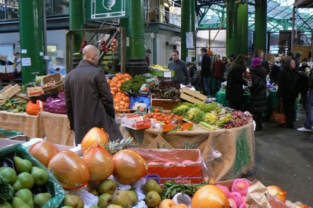 Il Mercato di Borough è il più importante mercato alimentare di Londra